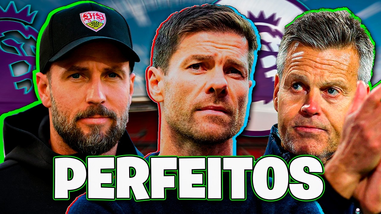 7 TREINADORES QUE PARECEM PERFEITOS PARA A PREMIER LEAGUE