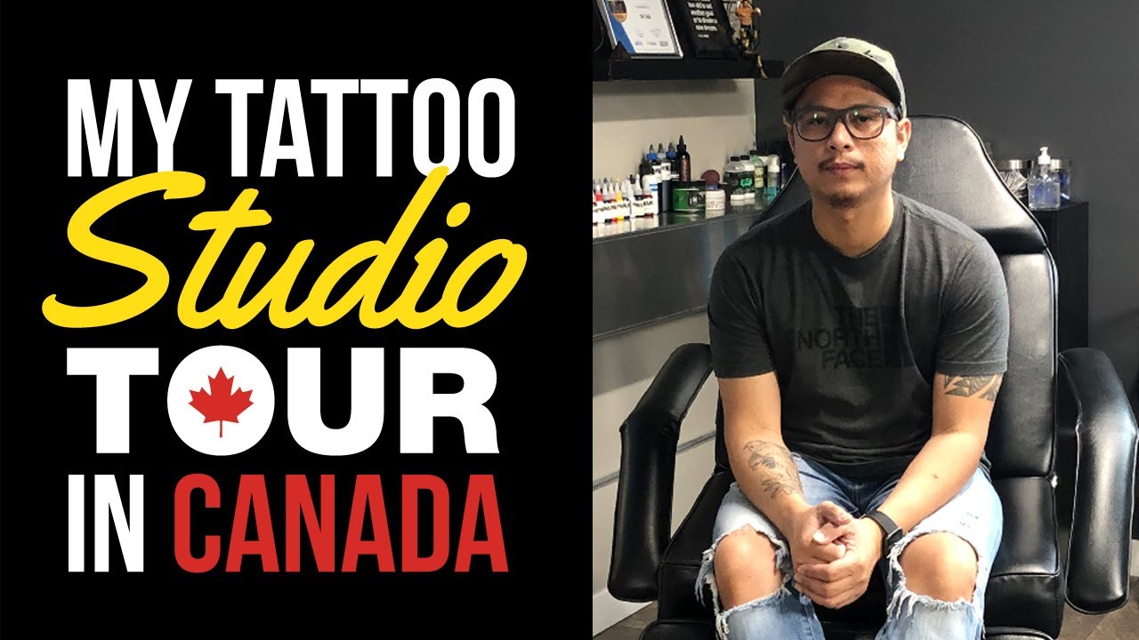 MY TATTOO STUDIO TOUR IN CANADA // BIRTHDAY VLOG // PINOY IN CANADA // VLOG #25