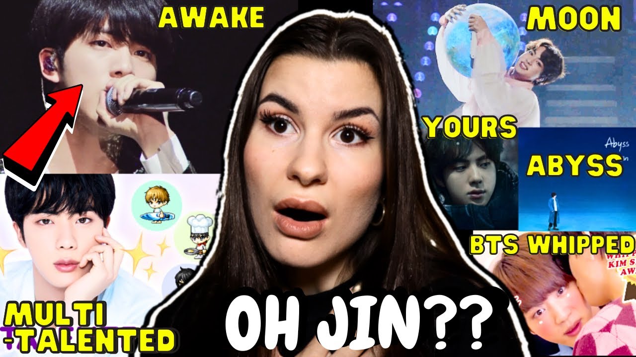 Discovering JIN from BTS ~PART 2 (Awake, Moon, Yours, Abyss, ‘Multi talented king’,…) | REACTION