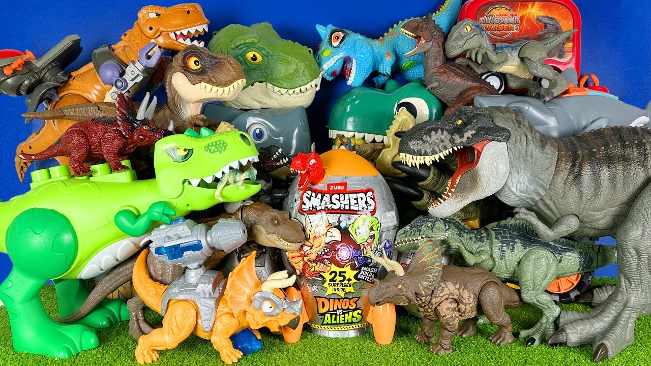 Jurassic World Unboxing Review Asmr Dinosaur T-rex Indoraptor Spinosaurus Spinosaurus Mosasaurus Egg