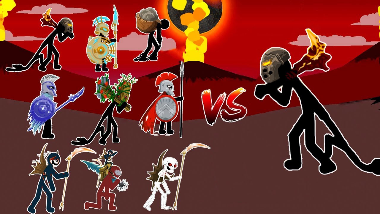 GIANT LEADER VS ALL UNITS STICK WAR LEGACY/ STICK WAR LEGACY