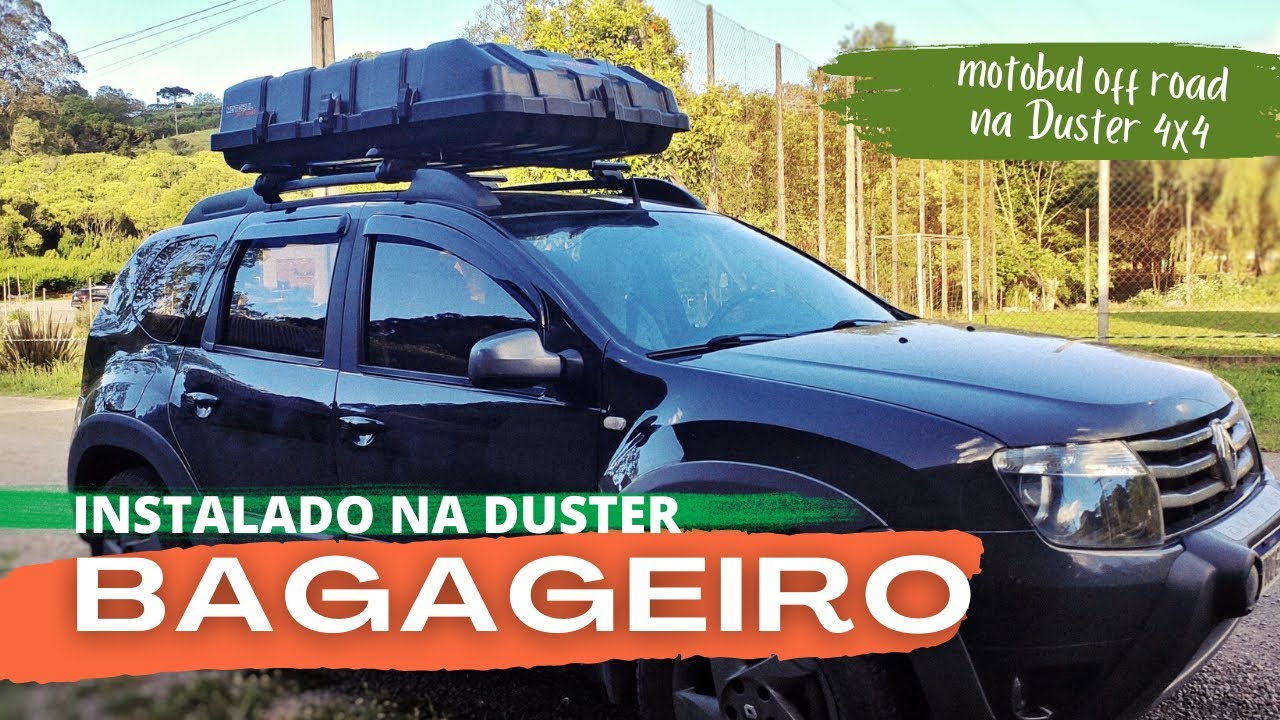 MOTOBUL OFF ROAD 550l | Instalação das travessas e do bagageiro na Duster