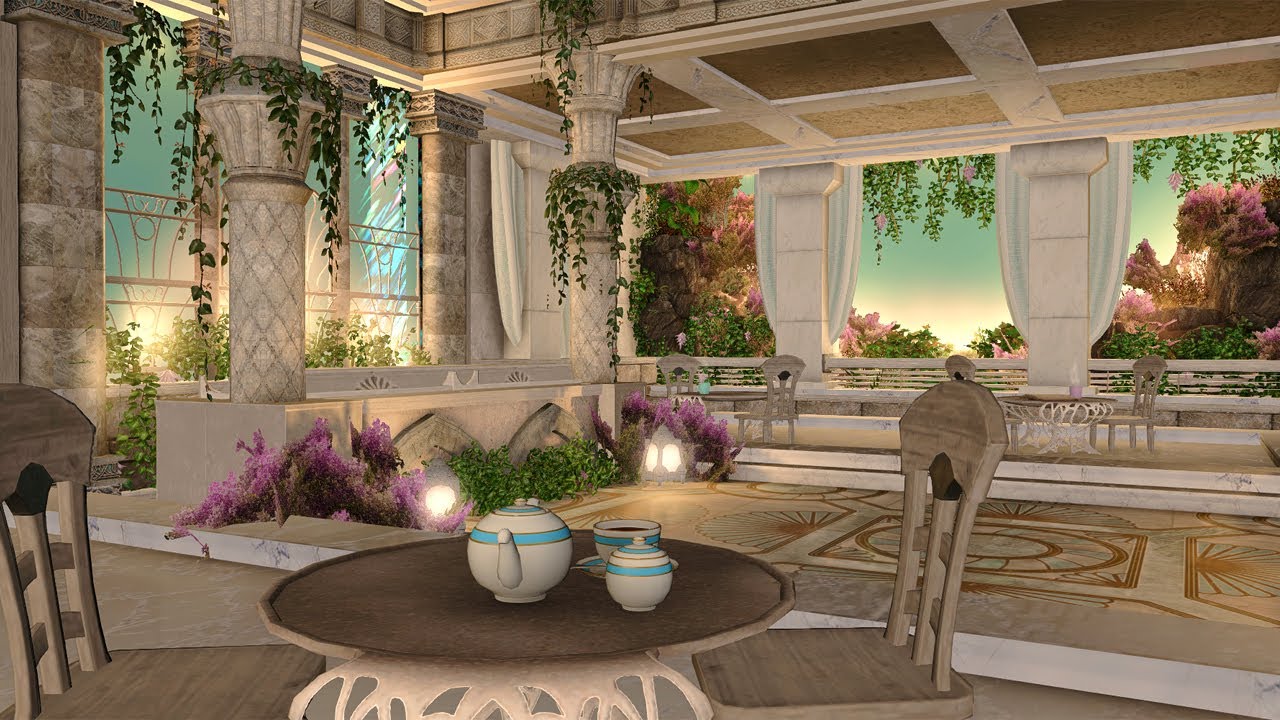FFXIV Housing Walkthrough - Omphalos Hall (Large/Empyreum)