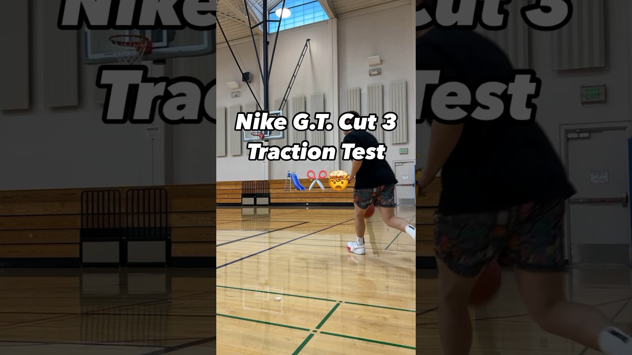 Nike G.T. Cut 3 Traction Test 🛝