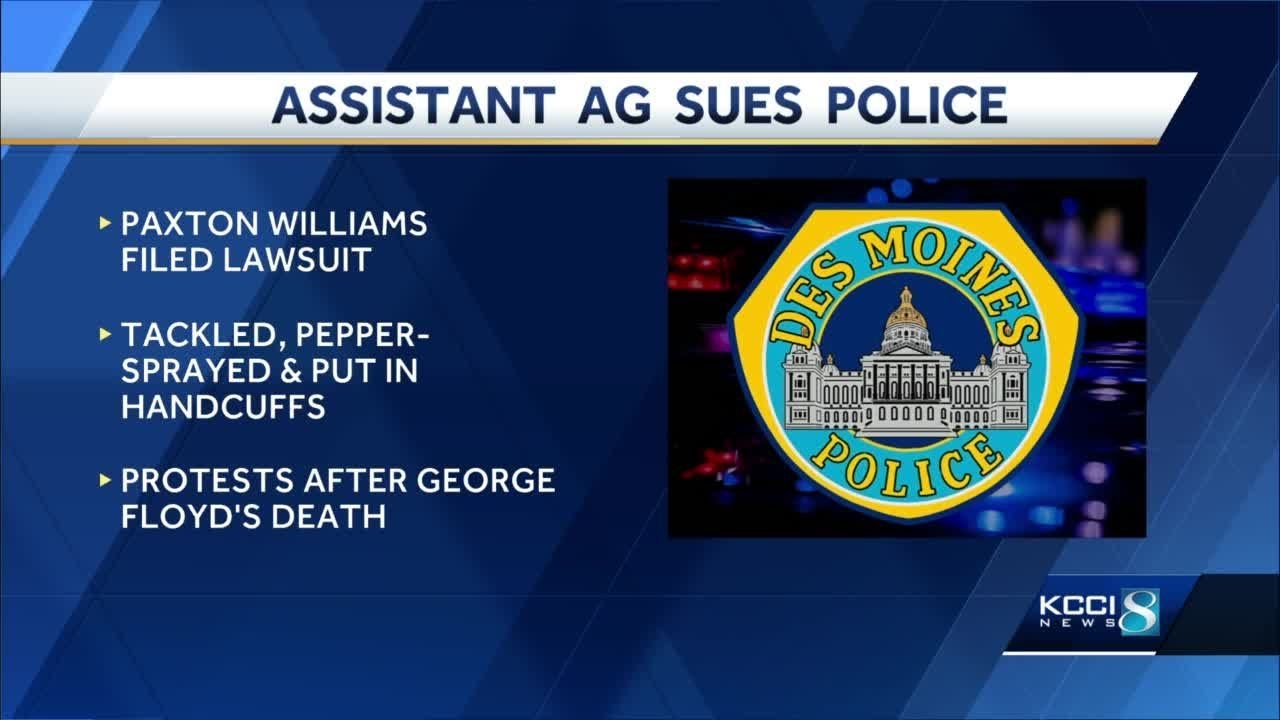 Assistant Iowa attorney general files lawsuit against Des Moines police