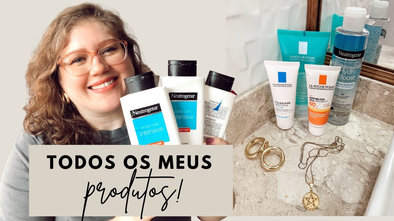 TODOS os meus produtos de beleza, acessórios e maquiagem! | minimalismo