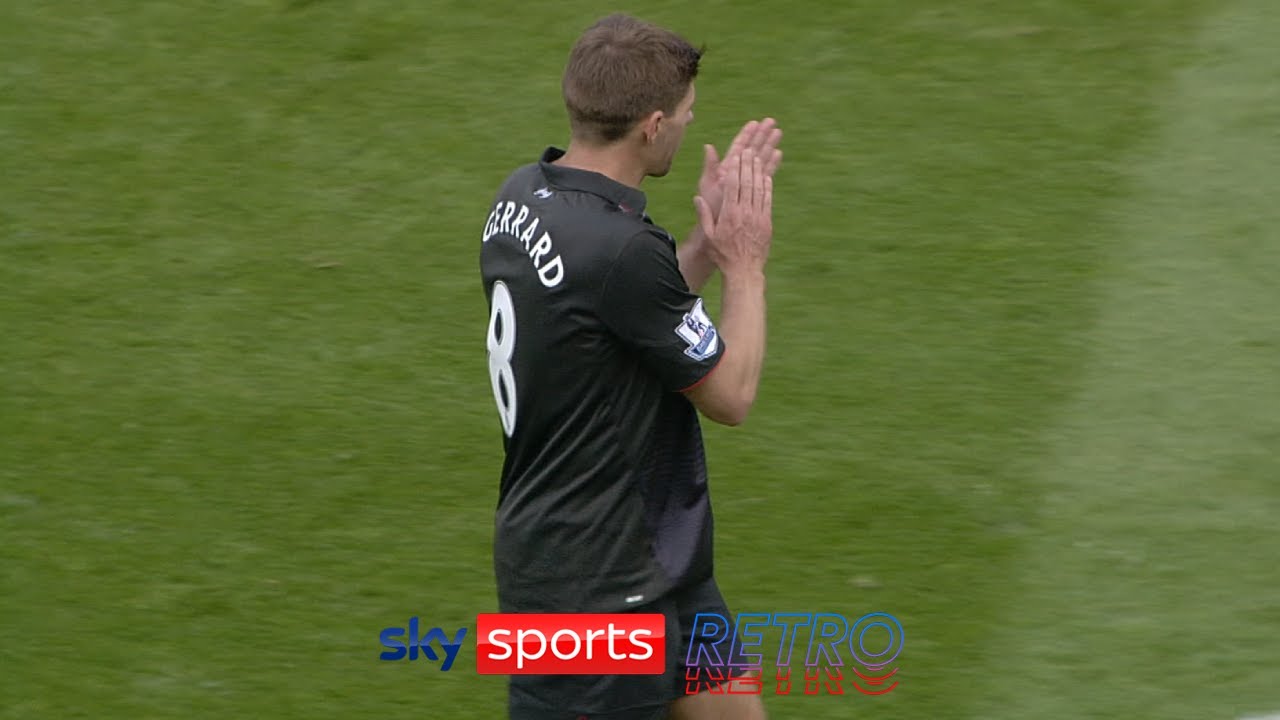 Steven Gerrard&rsquo;s final moments as a Liverpool player