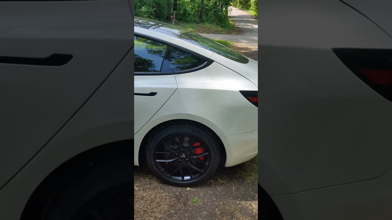 Changing Rims and Tires Tesla Model 3 Performance