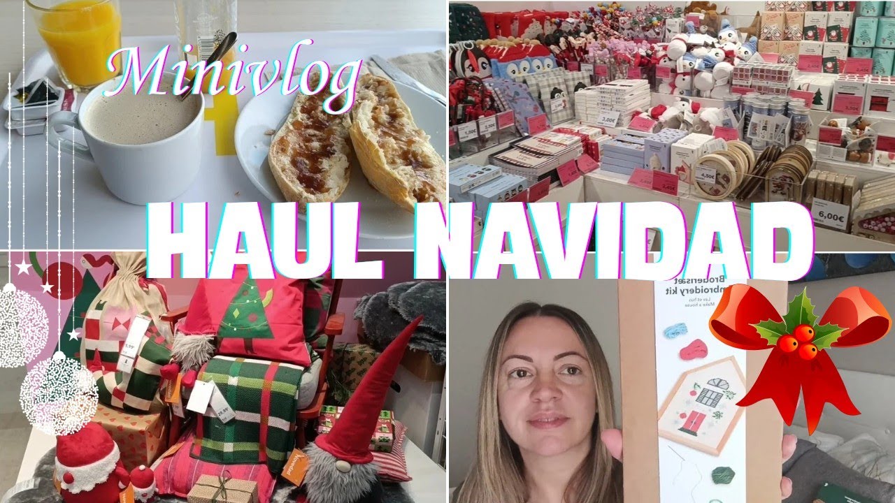 ✨🛍️HAUL NAVIDAD TIGER/PRIMARK/LEFTIES/NEWYORKER🎄MINIVLOG ✨