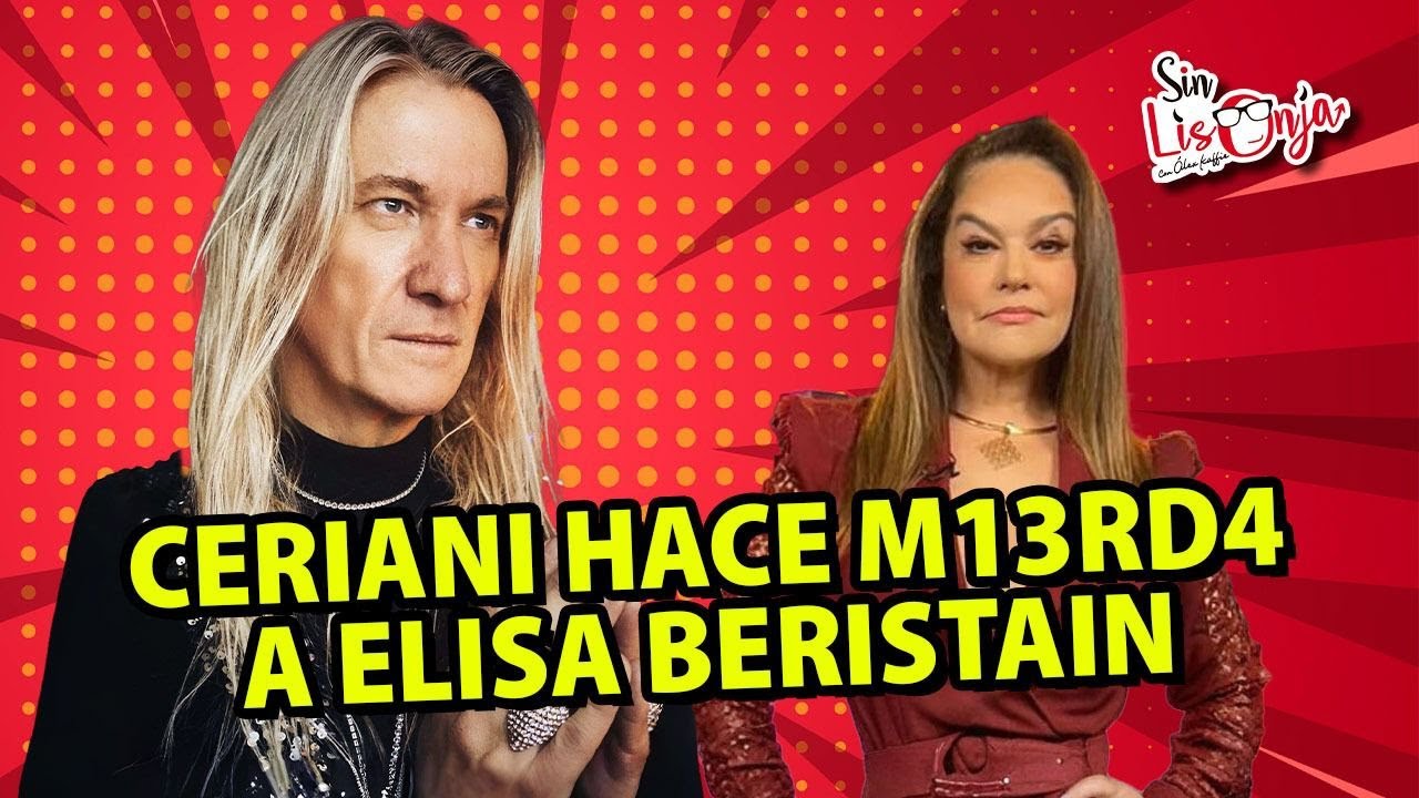 Javier Ceriani HUMILLA A Elisa Beristain #JavierCeriani #ElisaBeristain #ChismeNoLike