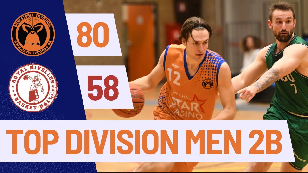 TDM2: Bavi Vilvoorde vs Royal Nivelles Basketball: 80-58
