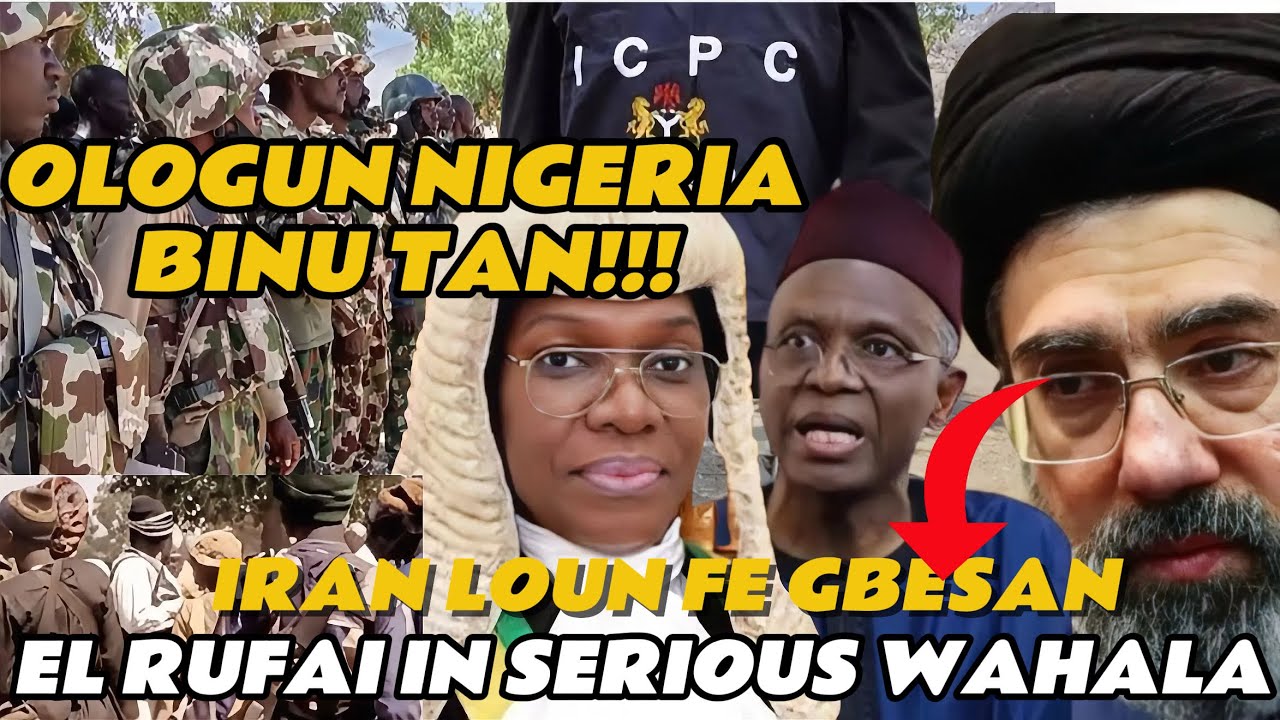 OPE O!! AWON OMO OGUN NIGERIA BINUTAN…EL TUN WO WAHALA…IRAN NI DANDAN NI OUN GBESAN …OGBENUTAN!!!!