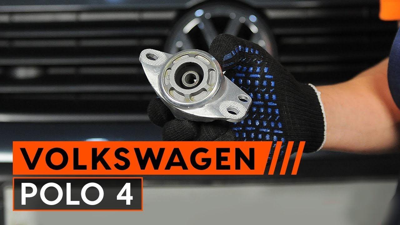 Hvordan bytte bakre fjærbenslager på VW POLO 4 [BRUKSANVISNING AUTODOC]