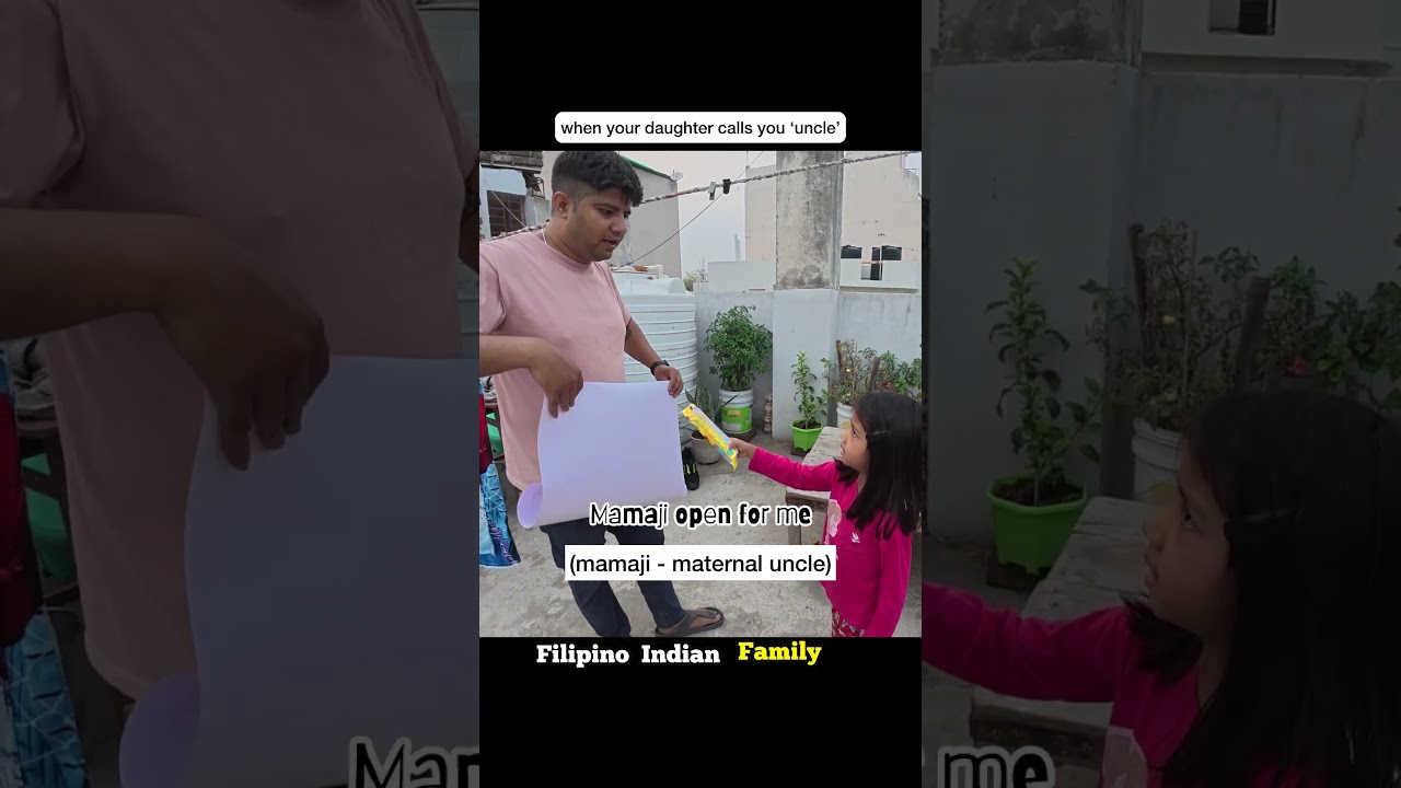 She forgot it's her father &hearts;︎Filipino Indian Family