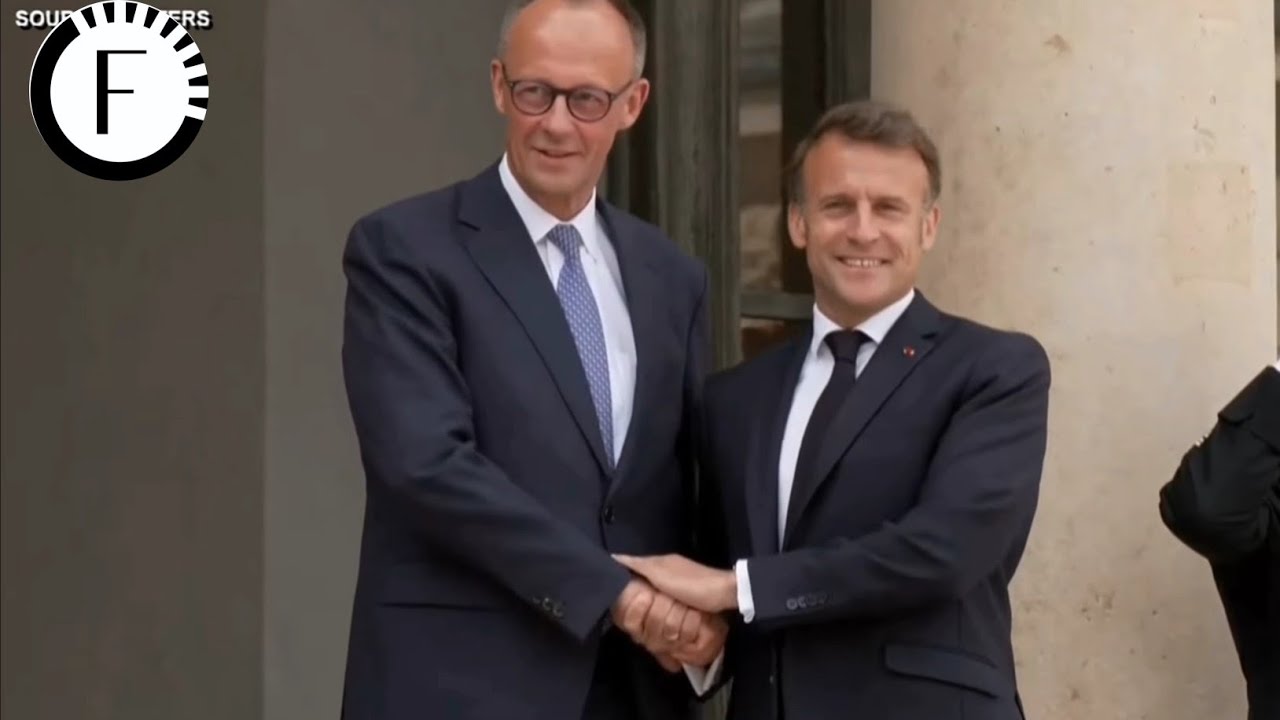 Franch President Macron meets Friedrich Merz new German Chancellor at Elysee Palace, Paris|Forelines