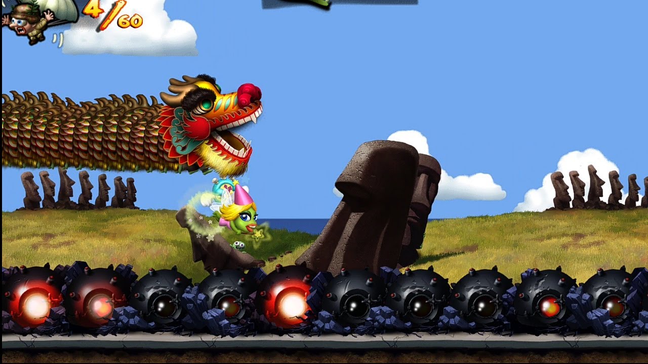 Zombie tsunami - SPECIAL MISSION : EAT SOLDIERS WITH THE DRAGON - android gameplay