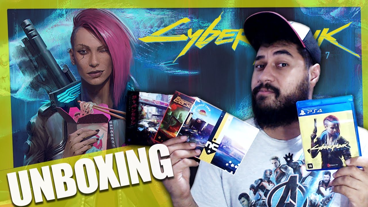 AS POLÊMICAS DE CYBERPUNK!!! | Unboxing Cyberpunk 2077 - Edição Padrão - PlayStation 4