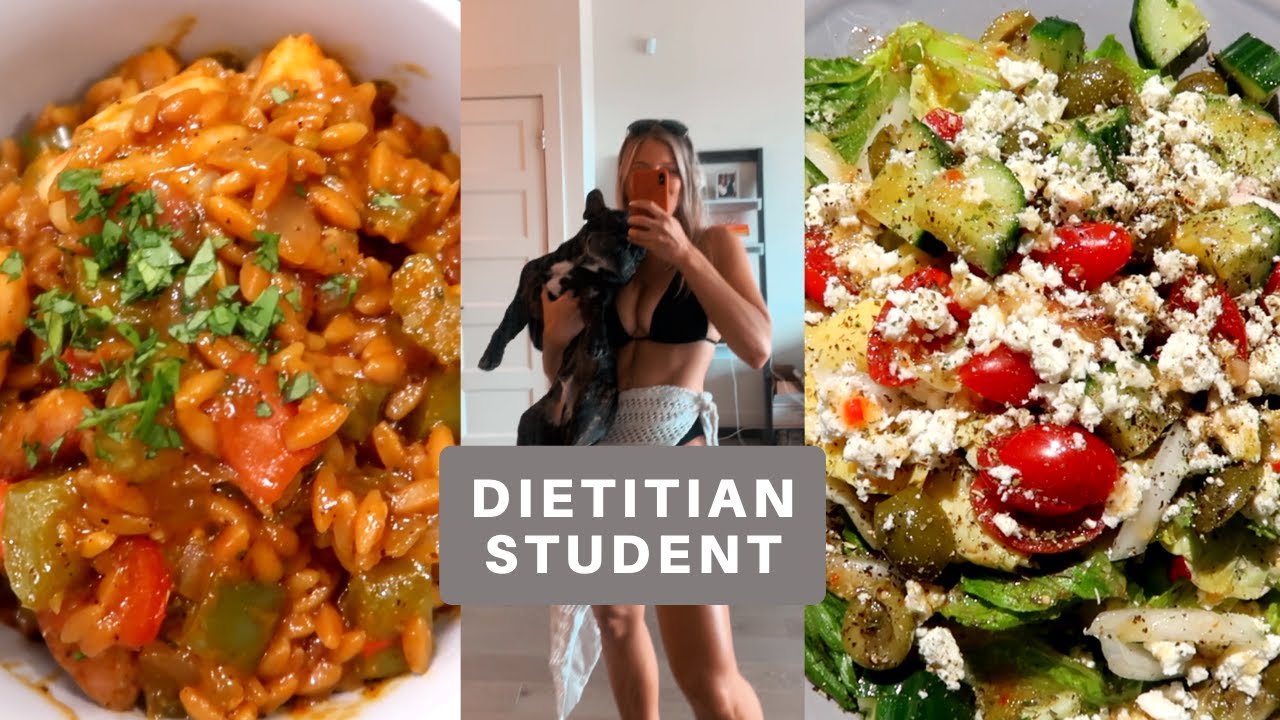 Dietetics Student What I Eat in a Day! (quick & easy meal ideas)