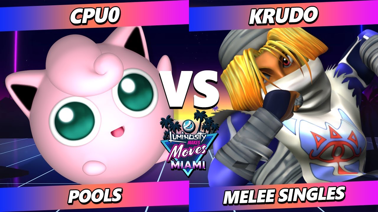 LMM Miami 2024 - CPU0 (Jigglypuff) Vs. Krudo (Sheik) Smash Melee - SSBM