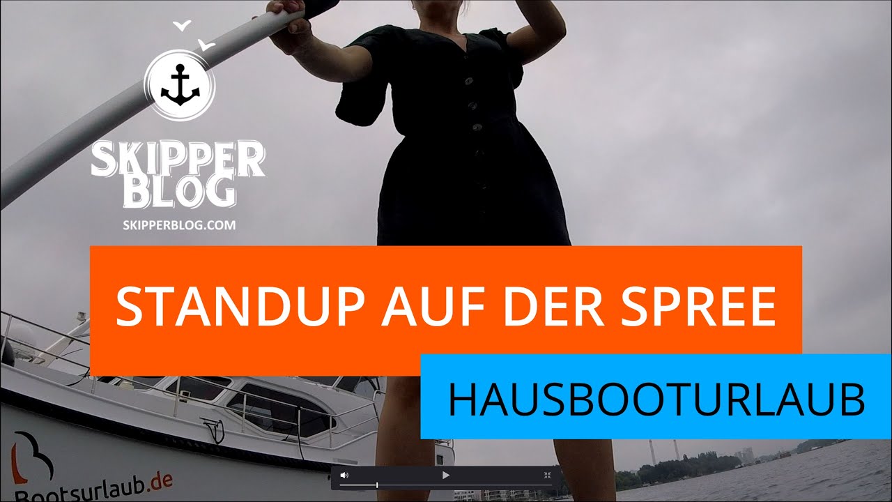 Hausboot mieten | Bootsurlaub: Stand Up Paddle in Berlin #spree #berlin #hausboot