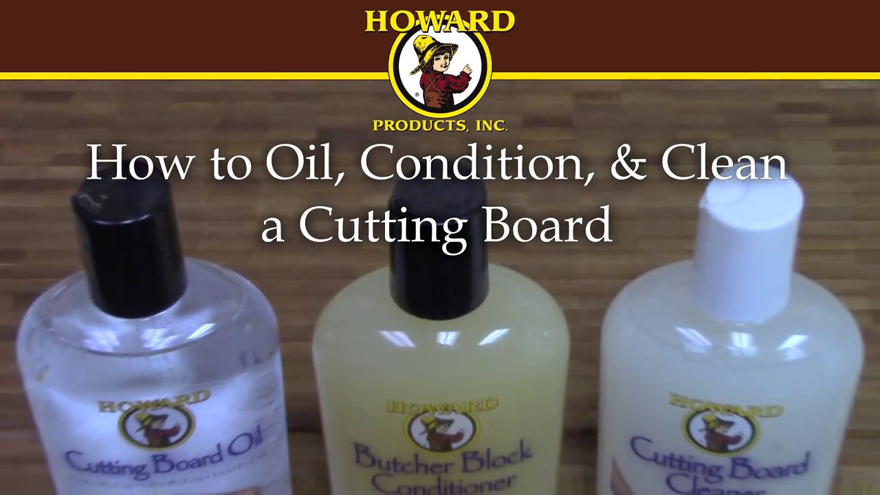 How to Oil, Condition, & Clean a Cutting Board