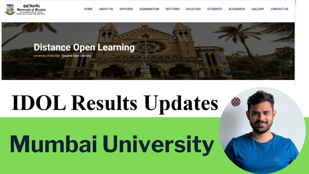 IDOL Mumbai University Result Updates 2022 | FYBCOM | SYBCOM | FYBA | SYBA | MCOM | MA