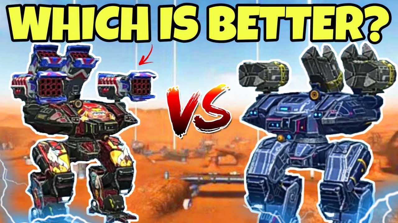🔥 BEHEMOTH EXODUS VS BEHEMOTH AVALANCHE COMPARISON || WAR ROBOTS ||