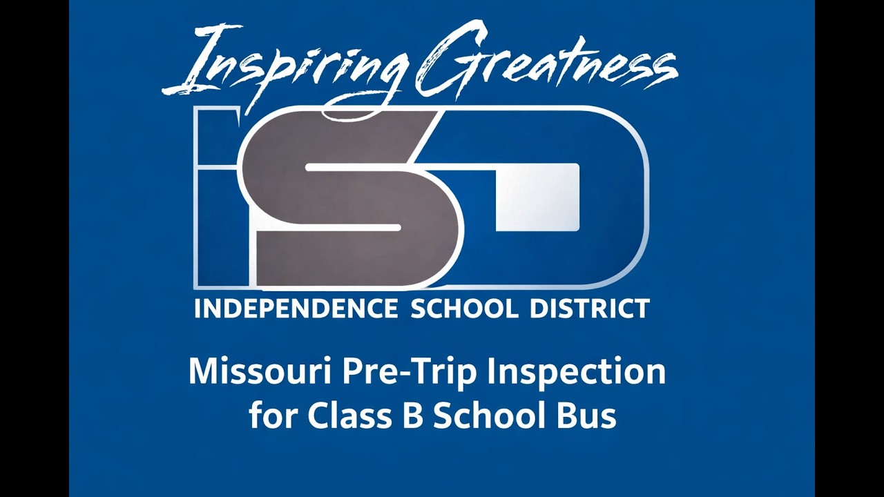 MO Pre Trip Bus Inspection 2026