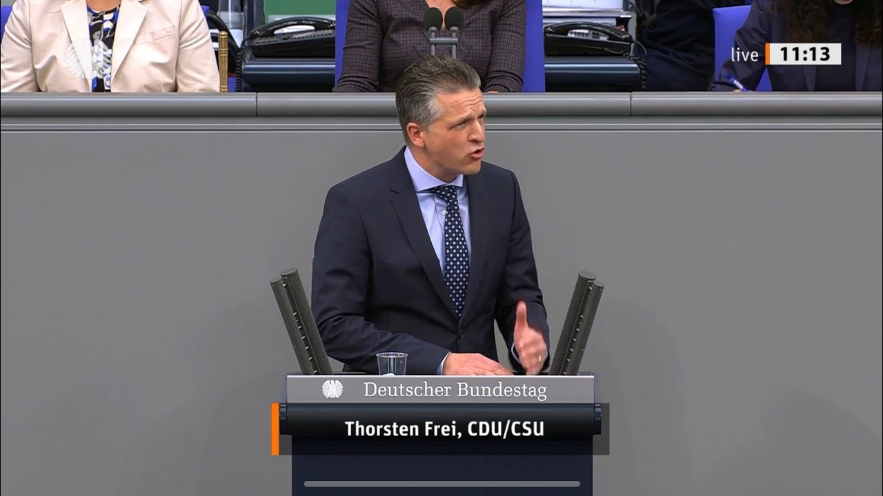 Thorsten Frei zur Situation an der polnisch-belarussischen Grenze (11.11.2021)