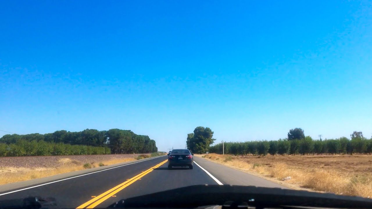 Wasco, CA to Bakersfield, CA - High Speed Driving Video