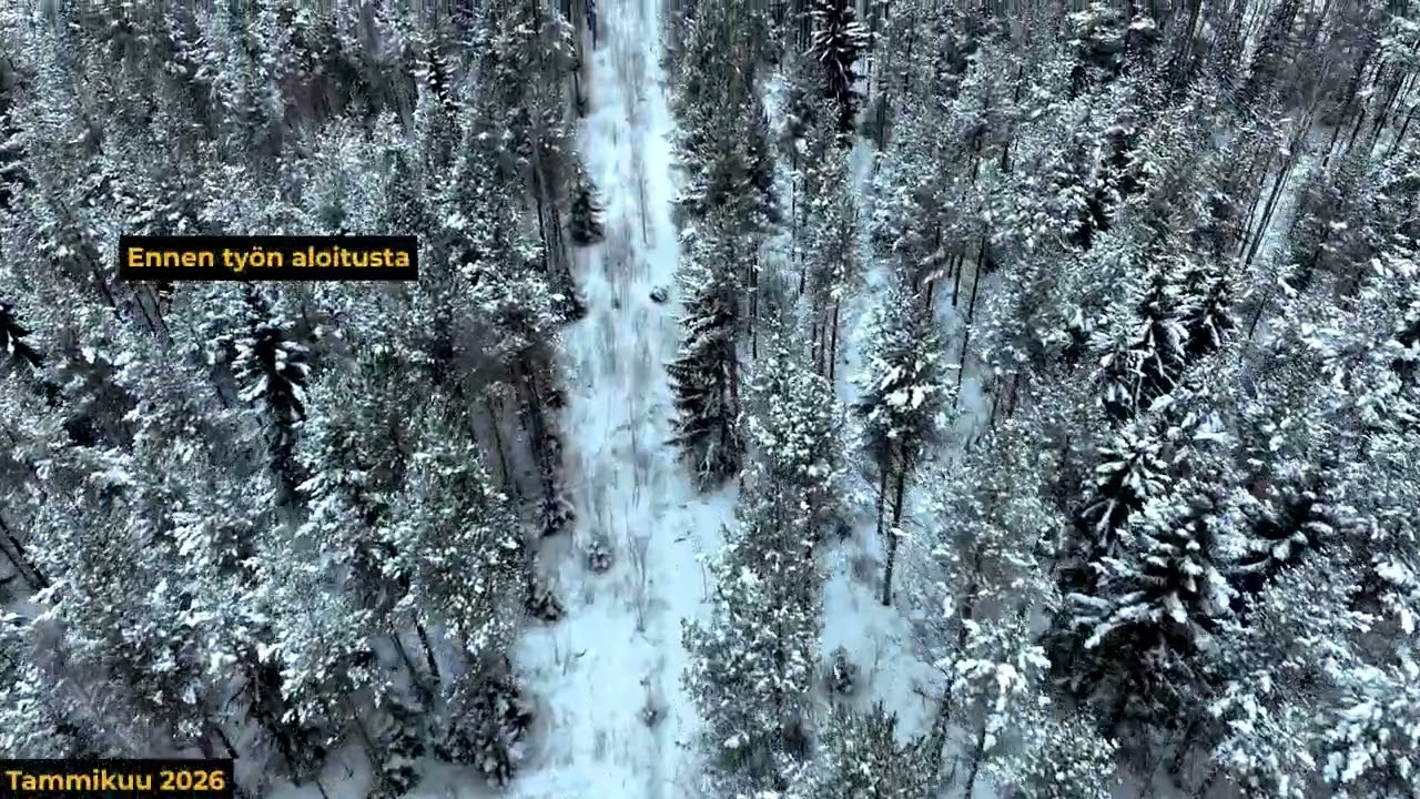 Hirsikankaan ojaeroosion torjunta