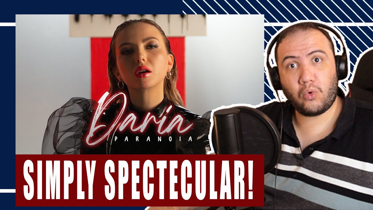 DARIA - PARANOIA (Official Music Video) - TEACHER PAUL REACTS