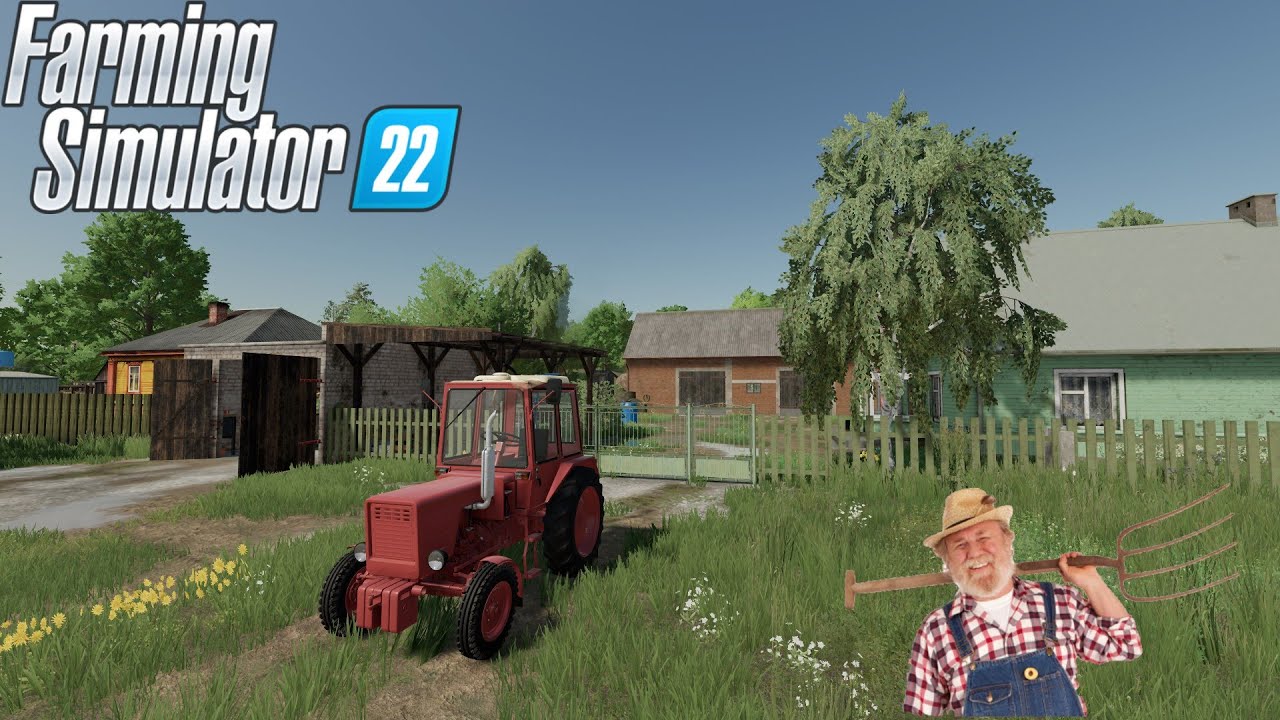 RP | FARMING SIMULATOR 2022 | ПОМОГ ДЕДУ ПЕРЕКОСИТЬ ЛУГ НА ВЛАДИМИРЦЕ