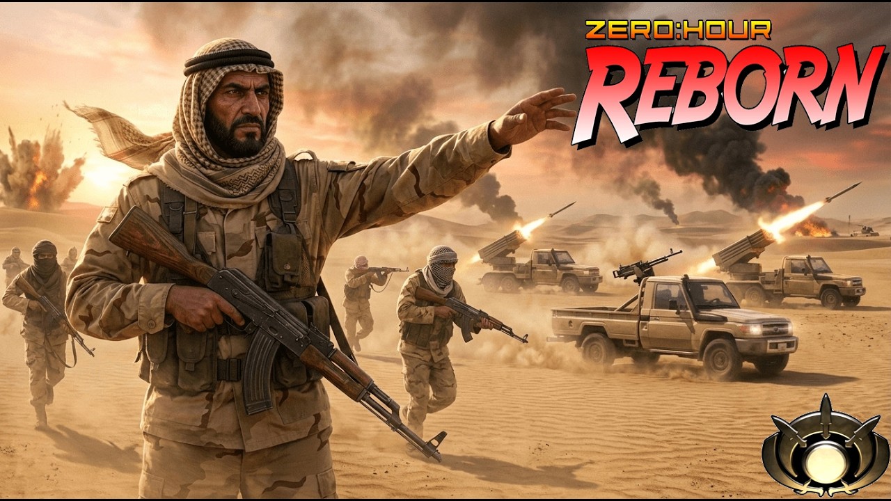 🔥Command & Conquer Generals Zero Hour | GLA Terror Leader 1🆚7 HARD CHINA Supreme Commander
