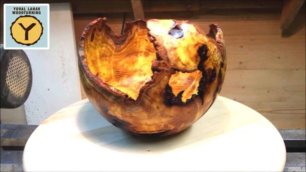 Woodturning A Natural Edge Mulberry Form