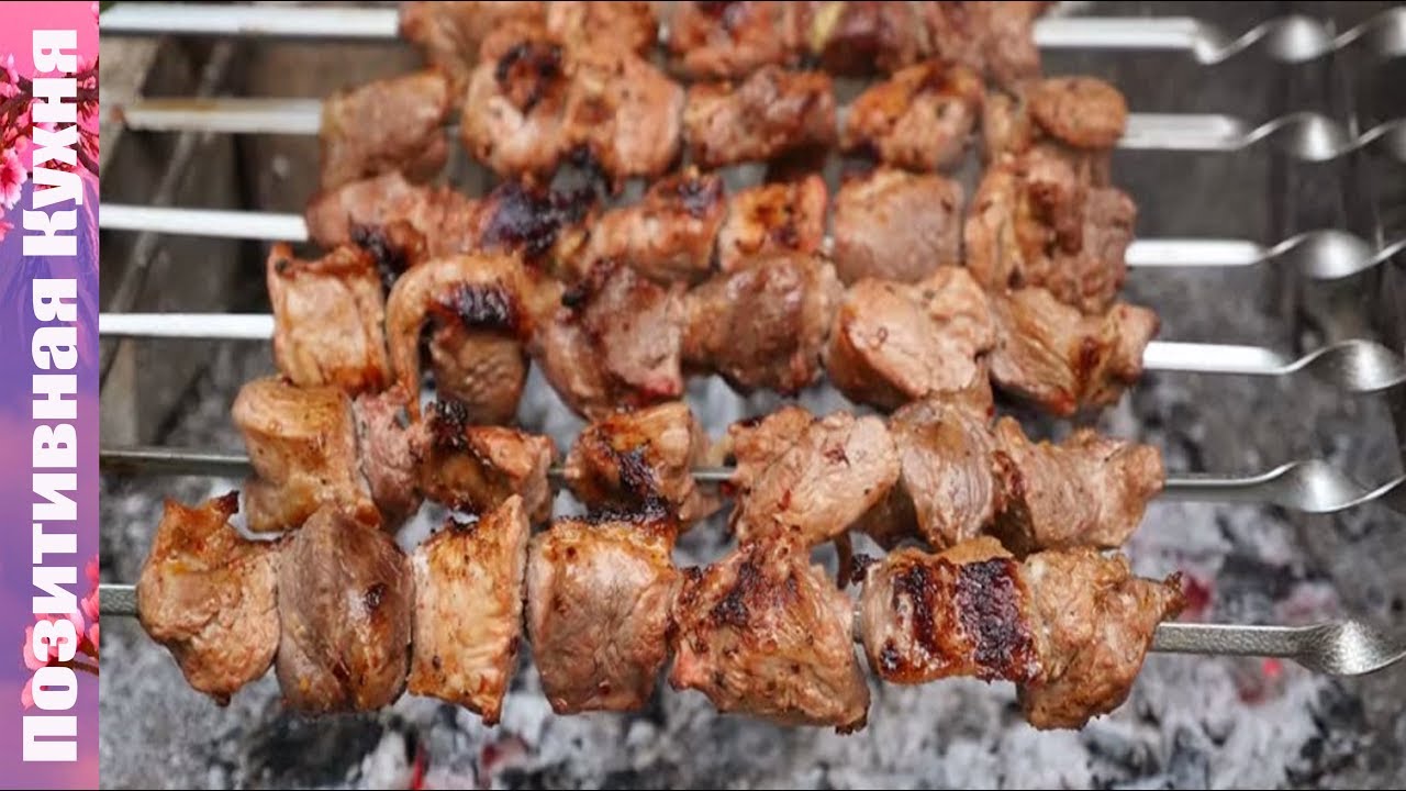 🐷🐏3 СОВЕТА как жарить шашлык правильно, маринад для шашлыков, мягкий сочный шашлык Люда Изи Кук