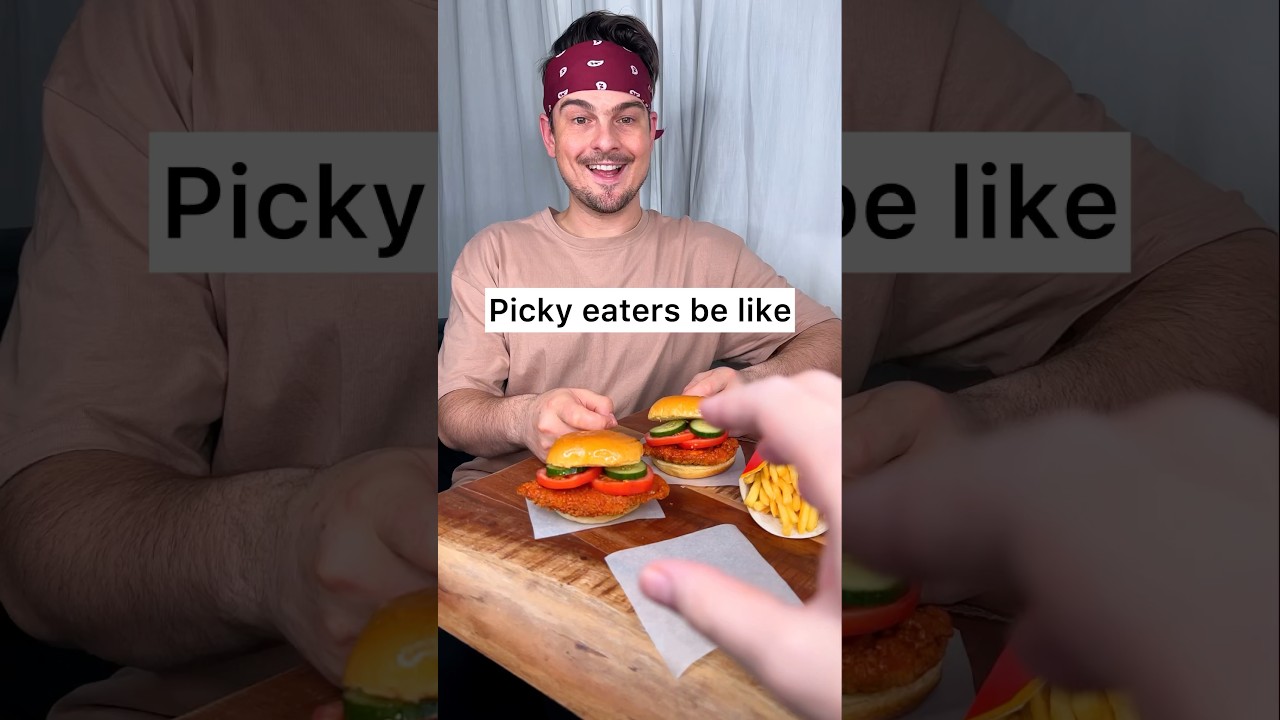How to make the best FRIED CHICKEN sandwich for picky eater?😎❤️🍗| CHEFKOUDY