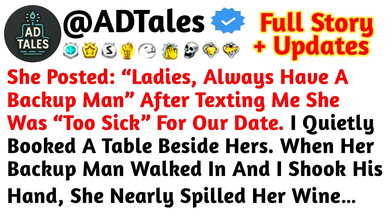 She Posted: “Ladies, Always Have A Backup Man” After Texting Me She Was “Too Sick” //Reddit Stories