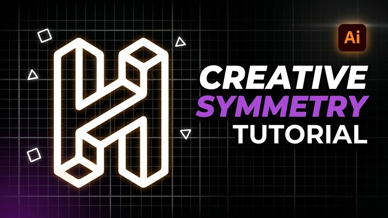 Professional 3D logo design || H Letter logo design illustrator