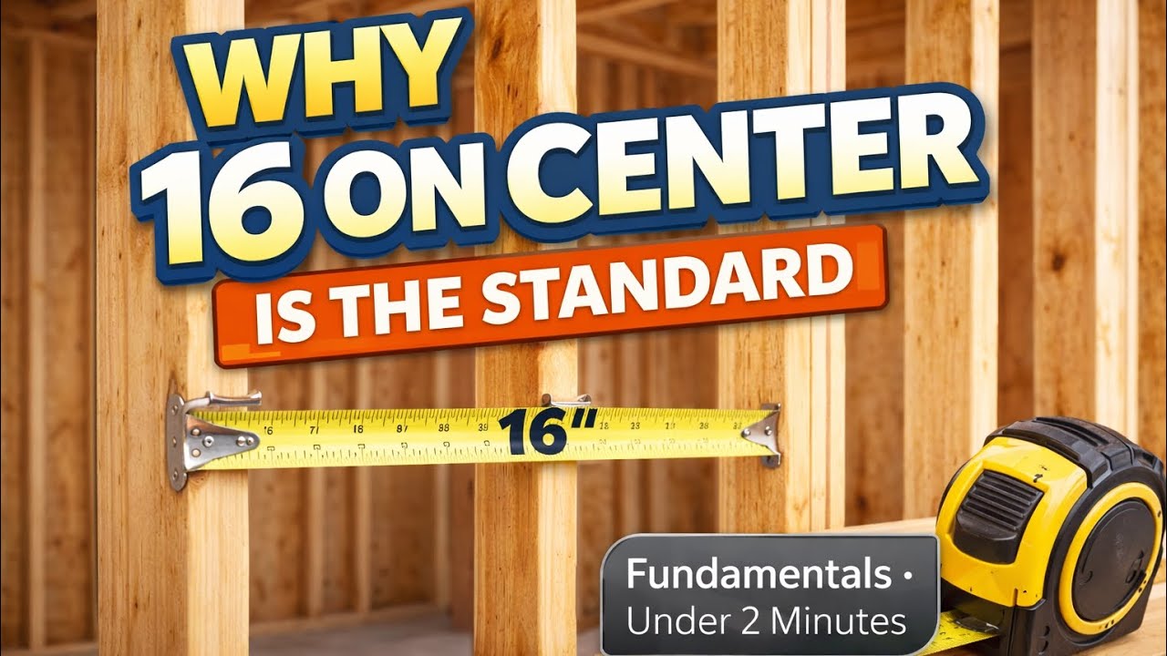 Why Walls Are Framed 16 Inches On Center (The Real Reason Explained)