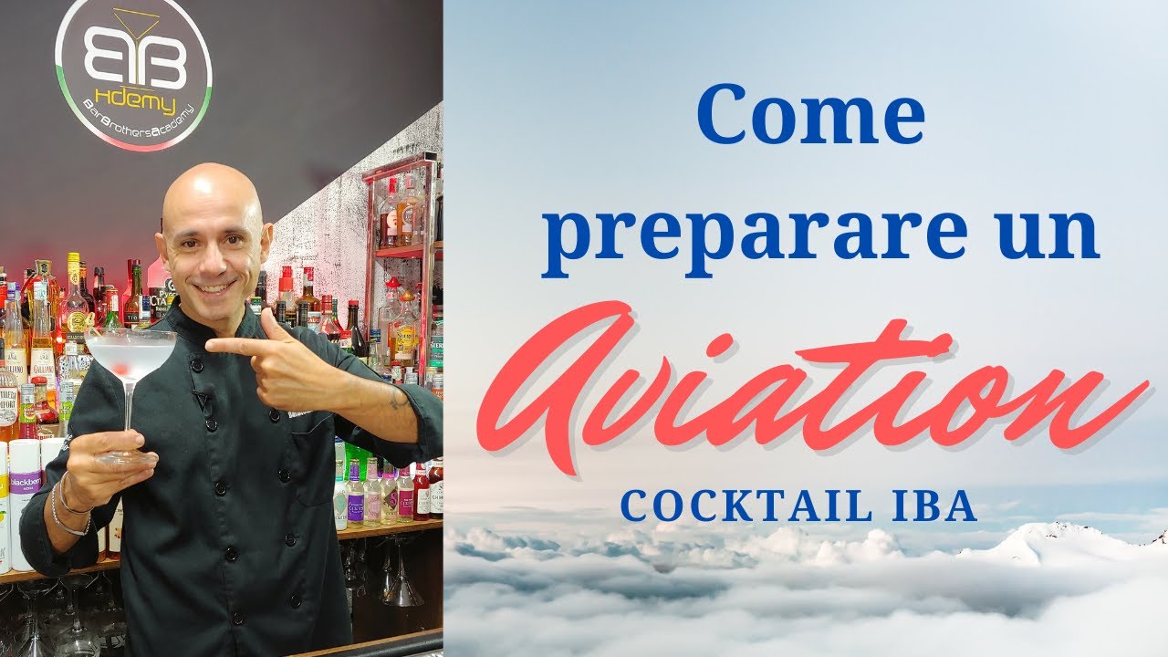 Come si prepara un 🛫 Aviation, cocktail iba storia e ricetta