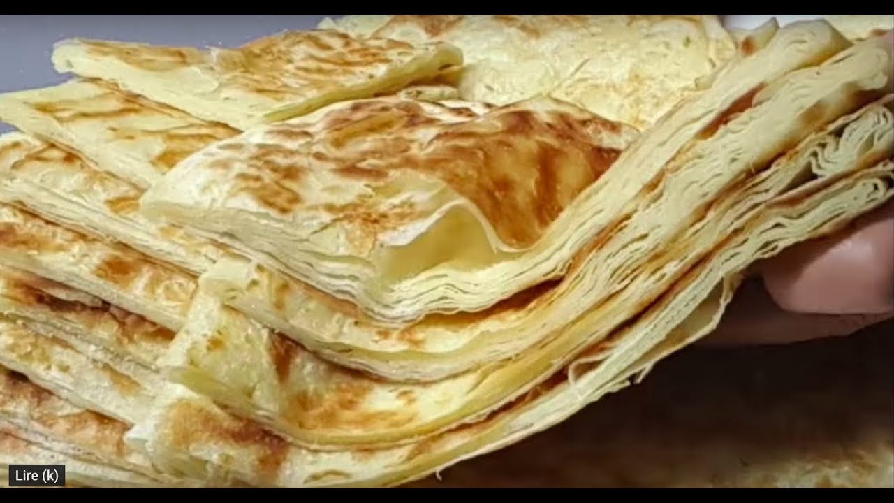 Mssemen sans huile  مسمن بدون زيت