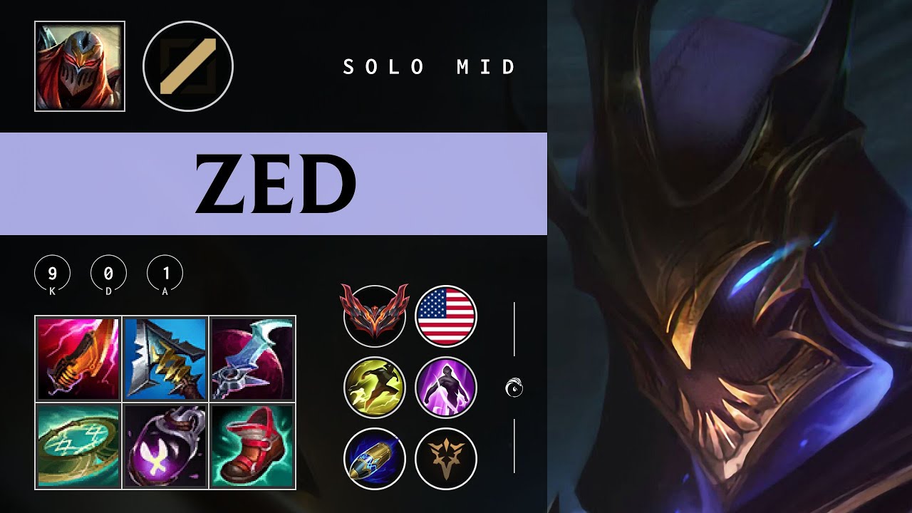 Zed Mid vs Zilean - NA Grandmaster Patch 25.24