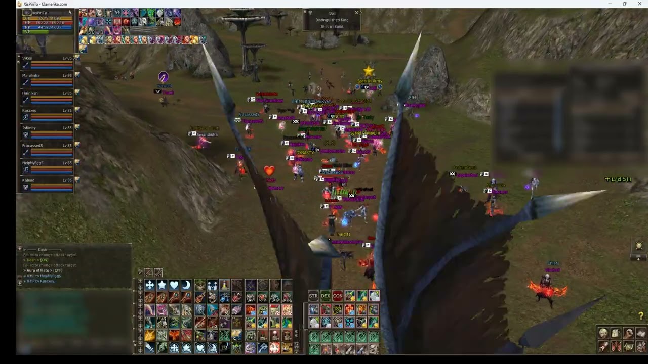 L2 AMERIKA - Clan CHIEFS -  PT Archer - Mass PVP 18/08/2025 - XisPiriTo