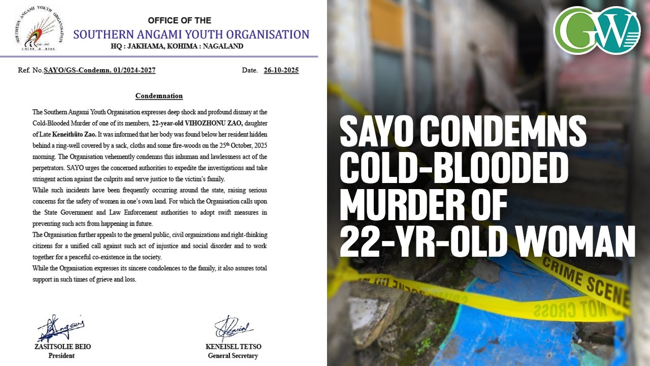 BODY OF 22-YR-OLD WOMAN FOUND COVERED WITH SACK & WOOD: SAYO SHOWS CONDEMNATION