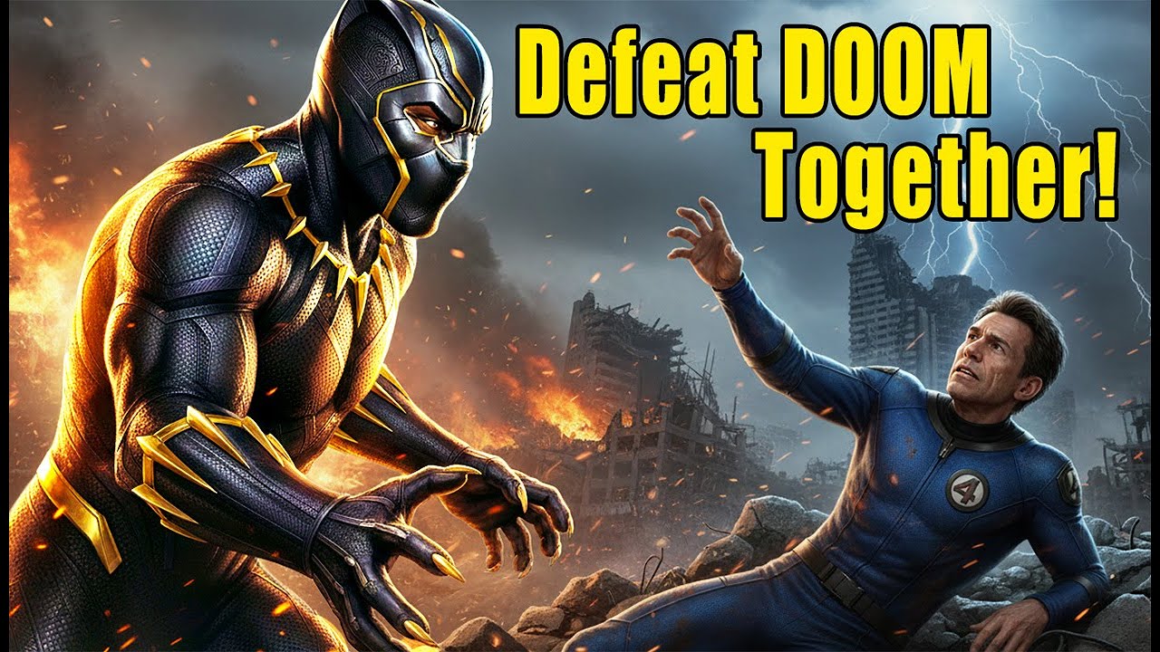 LEAKED Trailer Shows Black Panther and the Fantastic Four Team Up to Defeat Dr. Doom