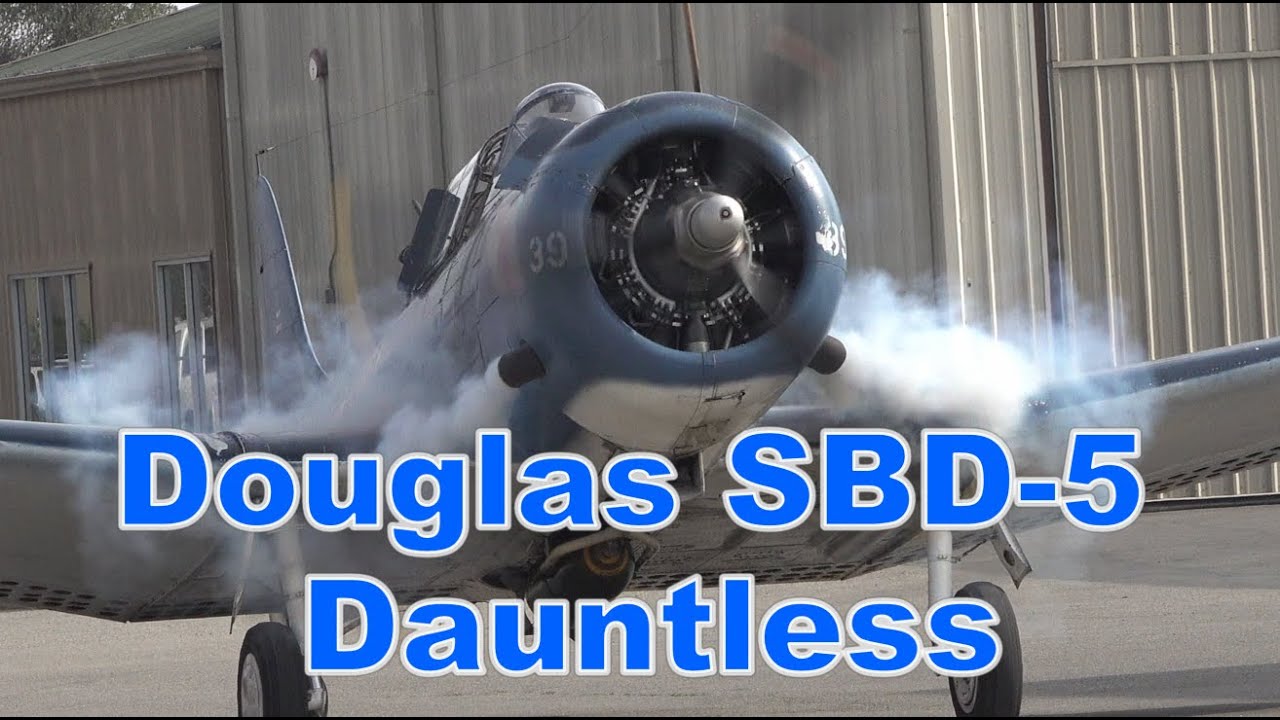 Douglas SBD 5 Dauntless Demo flight, Chino 2025