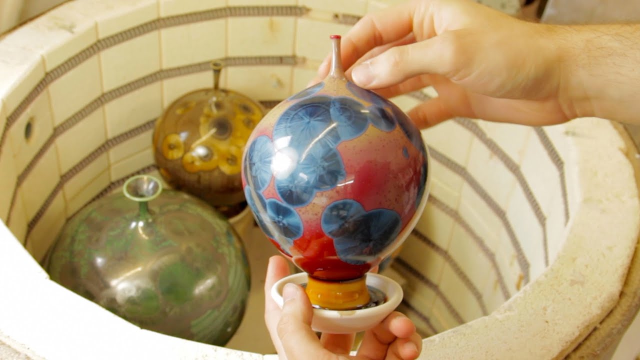 Finishing Process for Crystalline Pottery - Matt Horne Pottery