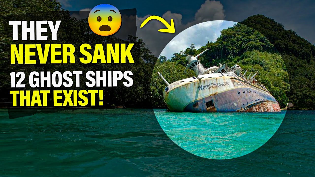 12 Abandoned Ships That Still Haunt the Oceans 😱