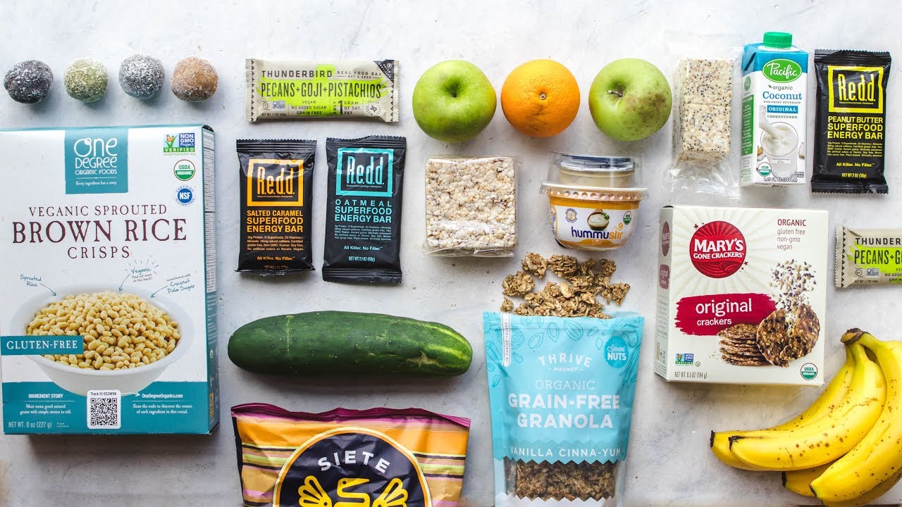 My Favorite Travel Snacks | Healthy & Vegan